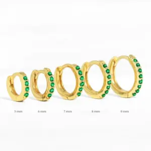 Golden Green Diamond 7mm