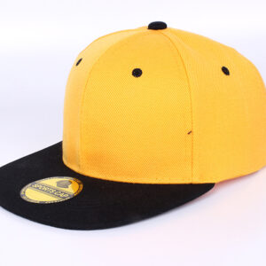 Black edge + yellow / Hat circumference 55-59cm, adjustable