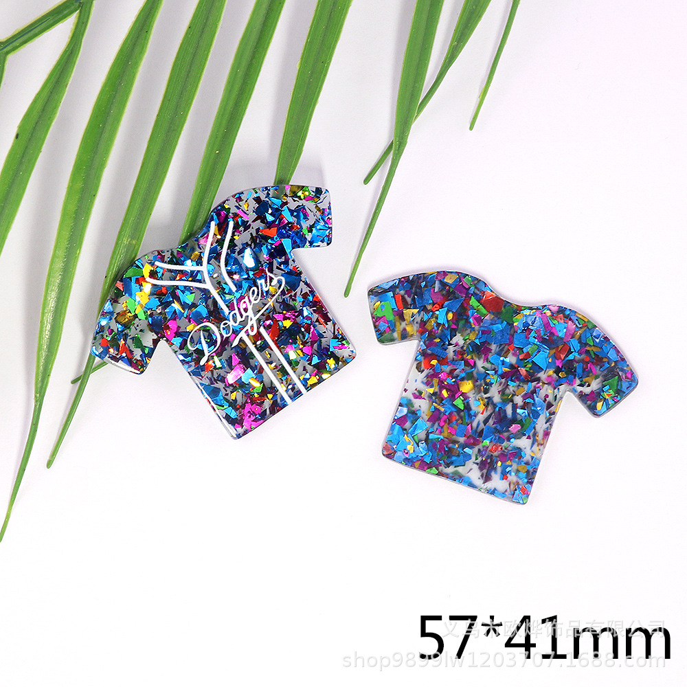 Wholesale New loose powder cartoon nurse clothes letter bag jewelry acrylic pin cute DIY patch accessories