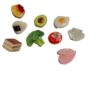 Wholesale Transparent Air Bag Magnetic Holder Double-Layer Rotating Acrylic Special-Shaped Glue Heat Transfer Air Cushion Holder Small Gift