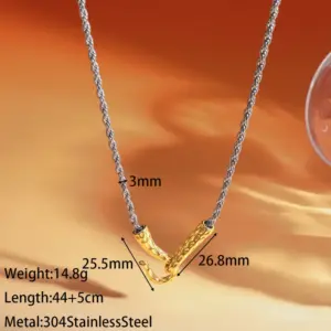 Hemp Flowers Chain Necklace
