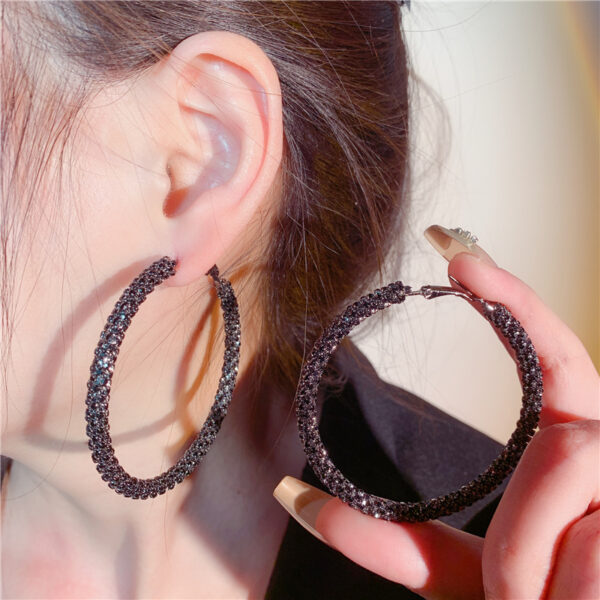 oly-3c989ac038d9d6b6d3f37914b319a962 Wholesale Design, Exaggerated Earrings, Accessible Luxury, High-End Large Circle Earrings, Personalized Fashion Earrings