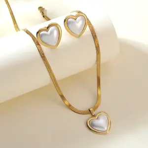 BD049EH+BD049XL-Love Necklace Set