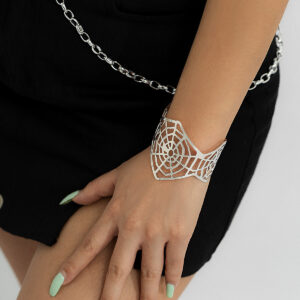 Spider Web ancient silver