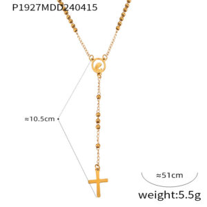 P1927-gold necklace