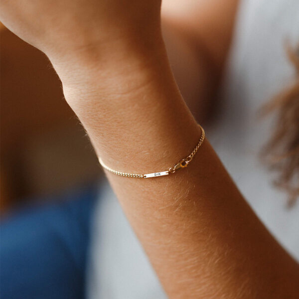 Wholesale Emanco Stainless Steel Gold-Plated Bracelet Fashionable Cuban Chain Bracelet Product Engraved Hand Jewelry