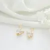 Wholesale Watermelon Tassel Stud Earrings For Women With 925 Sterling Silver Posts And Copper Body Inlaid With Zircon