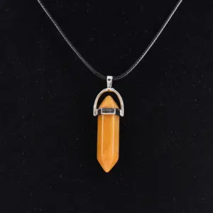 Natural Topaz (Get Leather Rope Free)