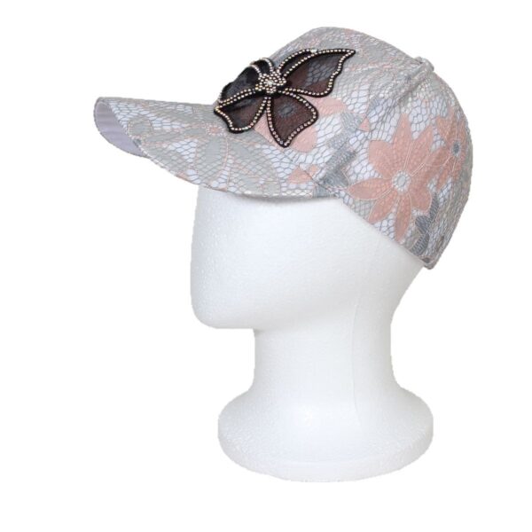 oly-3de3d5b01a8a026ae65bfbd71ba8db7b Wholesale high-end thin style versatile elegant peaked cap casual women's Korean-style rhinestone butterfly Western style baseball hat