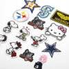 Wholesale embroidered embroidered cloth stickers cute cartoon patch five-pointed star puppy bag shoes decorative decals