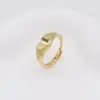 Wholesale Devil's Eye Unisex Ring In Copper With Zircon Inlay, Available In Gold