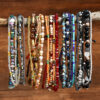oly-3e62b12381a5a1011e2b04995990aa71 Wholesale Bohemian multi-layer natural gravel crystal beaded bracelet female minority high-end hand woven hand rope