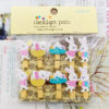 oly-3e6c4cd197207dd94c5c19a1ef0ba805 Wholesale Easter elements collection cartoon rabbit clip hanging photo wall kindergarten flower shop card colorful egg small wooden clip