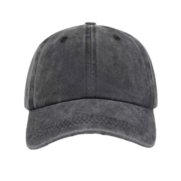 Wholesale Washed Old Peaked Cap Japanese Style Spring and Summer Soft Top Retro Peaked Cap Curved Brim Versatile Casual Outdoor Baseball Cap