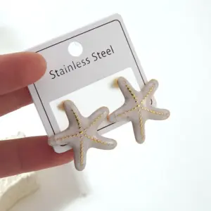 FYD6160EH-Sea Star Earrings