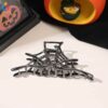Wholesale Halloween Skull Magic Claw Clip Ins Dark Style Hair Accessories Hair Clip Metal Spider Large Shark Clip