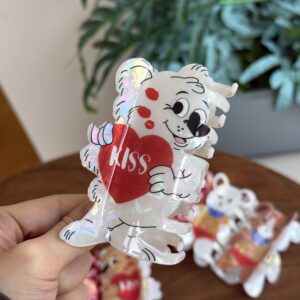 White Fish Ji-Love kiss Bear