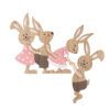 oly-3ed1383f5e55766318db7a0a5f86c6d3 Wholesale Easter home decoration seesaw rabbit wooden desktop ornaments