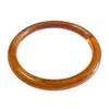 oly-3edeb7e585a6218045f9d844f067332c Wholesale Plain Circle Bracelet Stackable INS Style Versatile Business Commuting Bracelet (Accessory) Waterproof Non-Fading Round Acrylic Resin