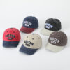 Wholesale Children's Hat Korean Style Old Boston Washed Baseball Cap Spring & Fall Peaked Cap Boys and Girls Sunshade Mesh Cap