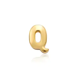 Gold Letter Q