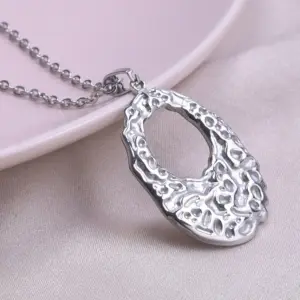 Steel Color --- Necklace 50cm