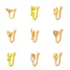 Wholesale Nose Rings & Studs Retro Animal Copper Plating Nose Pin