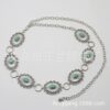 oly-3f8ef4686b329146f88fb3fce565525e Wholesale bohemian waist chain women's fashion style accessories decorative turquoise ethnic style retro accessories waist chain