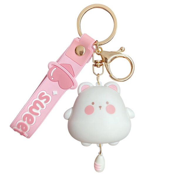 Wholesale Baimao Genuine Cute Cat Keychain Men's and Women's Trendy Car Panda Keychain Exquisite Couple Schoolbag Pendant