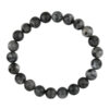 oly-3fea3fcf8ad584339b7212ba8a6ef6d7 Wholesale black glitter bracelet men's and women's all-match bracelet 8mm handmade round bead bracelet jewelry