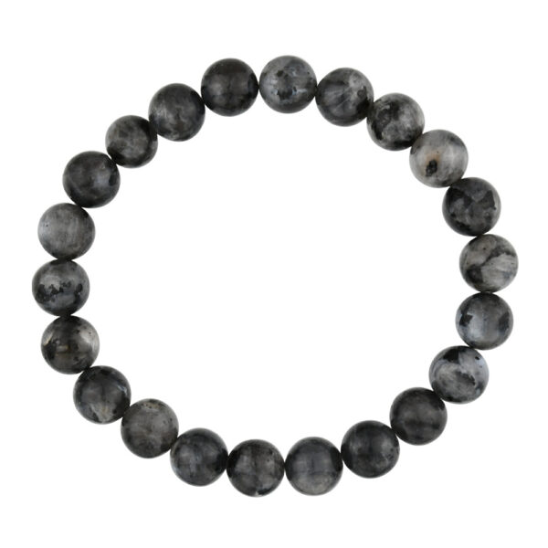 oly-3fea3fcf8ad584339b7212ba8a6ef6d7 Wholesale black glitter bracelet men's and women's all-match bracelet 8mm handmade round bead bracelet jewelry