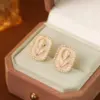 Wholesale S925 Silver Needle Creative Design Astral Pearl Earrings Women Versatile High-End Sensation New Style Fashion Jewelry
