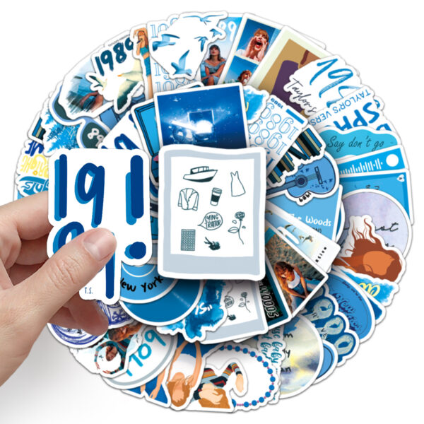 oly-401f0bb1458ee9307b6b8c2ccebc7d34 Wholesale 50 Album Personality Creative Graffiti Hand Account DIY Skateboard Luggage Mobile Phone Shell Sticker OLY Exclusive