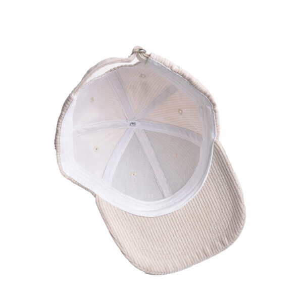 Wholesale corduroy baseball cap outdoor warm windproof casual solid color parent-child peaked cap