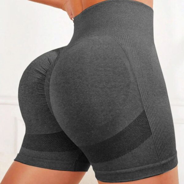 oly-40799ee4877b74e7e81325d4b7eed58f Wholesale Hip Lifting Yoga Shorts Three-point Pants High Waist Abdominal Pants Outer Wear Yoga Pants Women's Running Sports Fitness Shorts