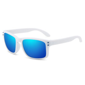 white frame blue mercury