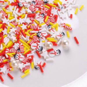 Snowman + stars + crutches / 10g a pack