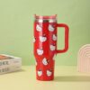 oly-40a79fca92badeab4a4971b790281bc0 Wholesale 40oz car cup rainbow cat giant mug with handle large capacity car stainless steel ice cup