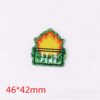 oly-40bc77072948381a53e19de1d217bb60 Wholesale loose powder cartoon organ medical letter bag jewelry acrylic cute DIY patch accessories