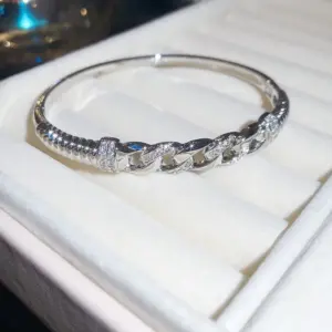 2#Bracelet - Silver (real Gold Plating)