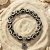 Wholesale Bohemian Palm Resin Bracelet With Waterproof Non Tarnish Multicolor Cord In Chain, Unisex Style