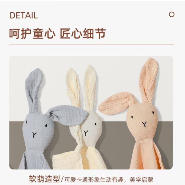 oly-40ce915a0934c6038d49316b80fa0375 Wholesale Baby antennae cotton gauze antennae baby sleeping doll rabbit handkerchief pacifying toy