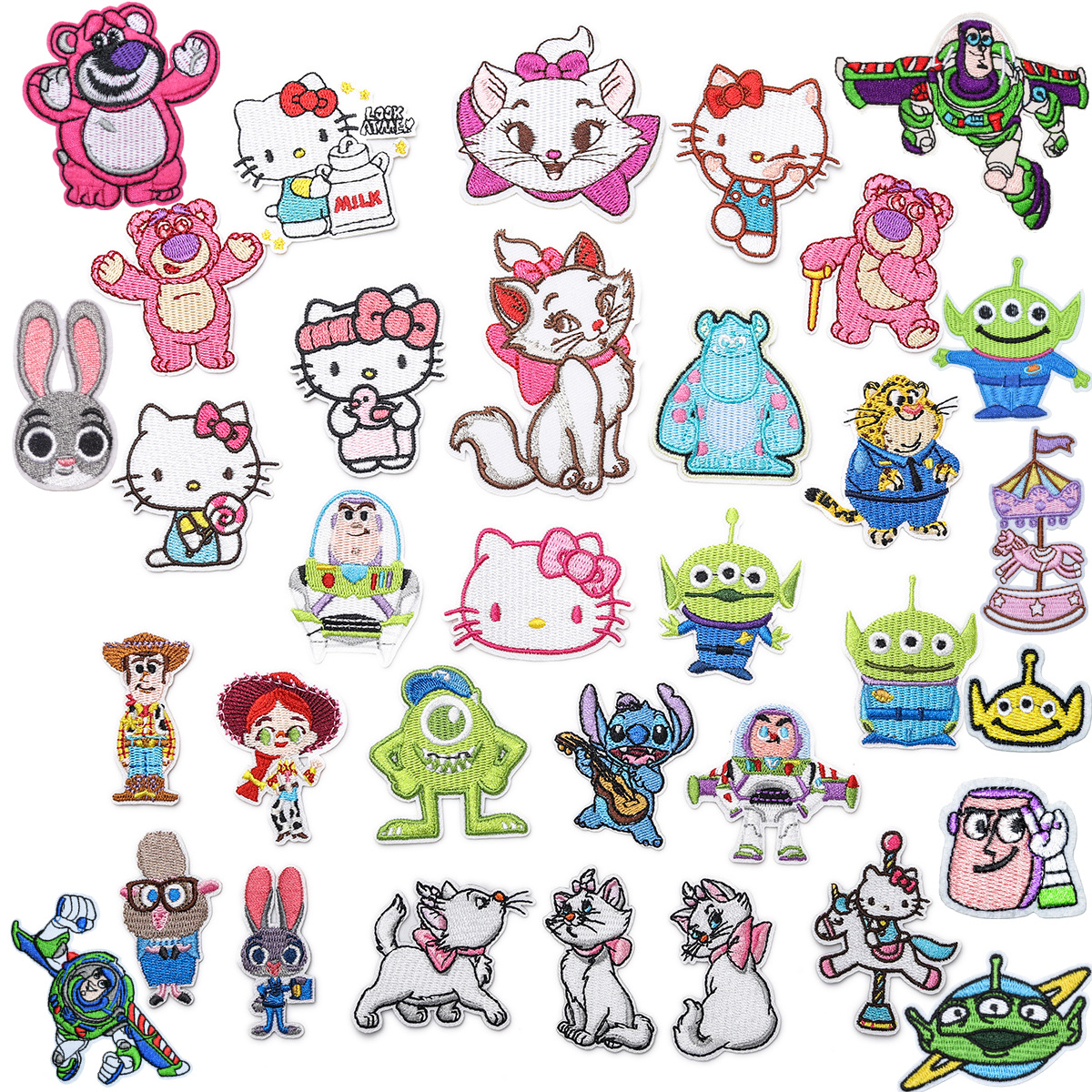 Wholesale cartoon cloth stickers cute DIY patch OLY Exclusive