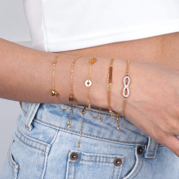 oly-413cdc6e82ef93e3da147a4ca53d9586 Wholesale Fashion all-match non-fading titanium steel bracelet women's 18K gold stainless steel love bracelet high sense