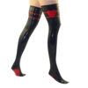 Wholesale women's latex Sports Fitness Socks latex compression and slim body shaping socks Valentine's Day socks