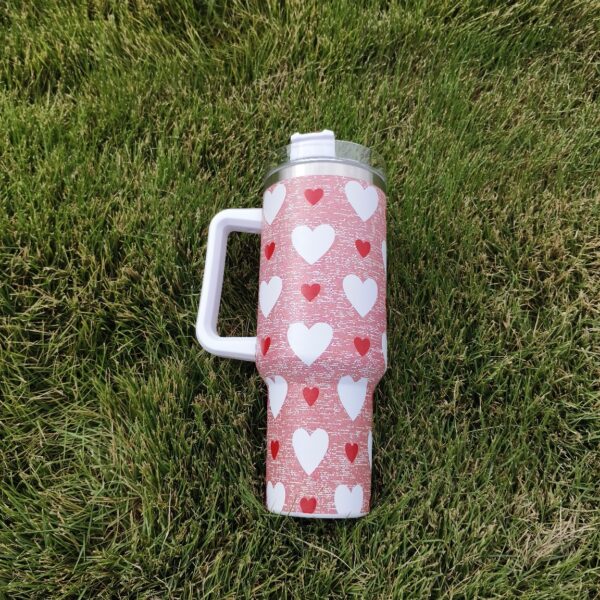 Wholesale Valentine's Day Love Cup Generation 40Oz Car Cup ice cream cup Car Cup 5D printing