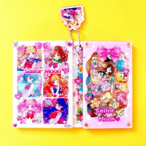 A7-beautiful girl hello kitty shaker (full set with inner pages and pieces)
