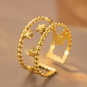 K193 Gold Ring Adjustable