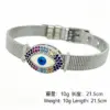 Wholesale Unisex Animal Bracelet With Bezel Setting, PVD Coated 304 Stainless Steel Featuring Zircon Inlay And 0.03µm Gold Plating Thickness