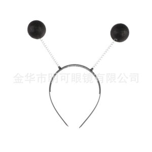 Black Alien Hairband / All yards